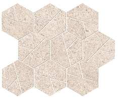 Atlas Concorde Boost Stone White Mosaico Hex 25x28.5 / Атлас Конкорд Буст Стоун Уайт Мосаико Хех 25x28.5 